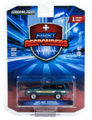 First Responders 67040-B 1998 Jeep Cherokee Greenport, New York - Greenlight - AVS Diecast