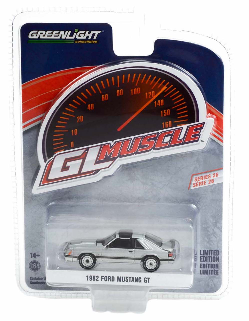 Greenlight Muscle 13310-D 1982 Ford Mustang GT 1:64 Diecast