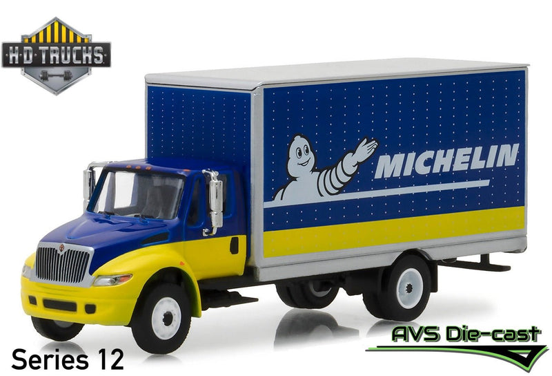 H.D. Trucks 33120-C 2013 International Durastar Box Van - Greenlight - AVS Diecast