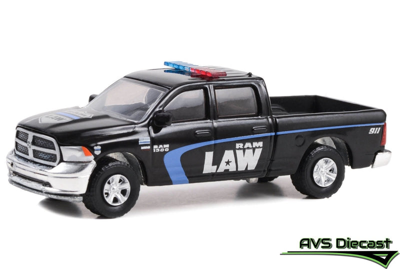 Hobby Exclusive 30411 2022 Ram 1500 Classic Special Service Ram Law 1:64 Diecast - Greenlight - AVS Diecast