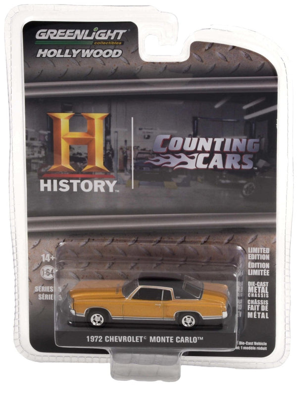 Hollywood 44950-D 1972 Chevrolet Monte Carlo Counting Cars - Greenlight - AVS Diecast