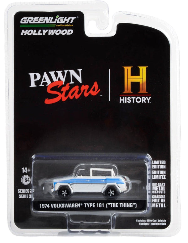 Hollywood 44970-C 1974 Volkswagen Thing (Type 181) Pawn Stars - Greenlight - AVS Diecast