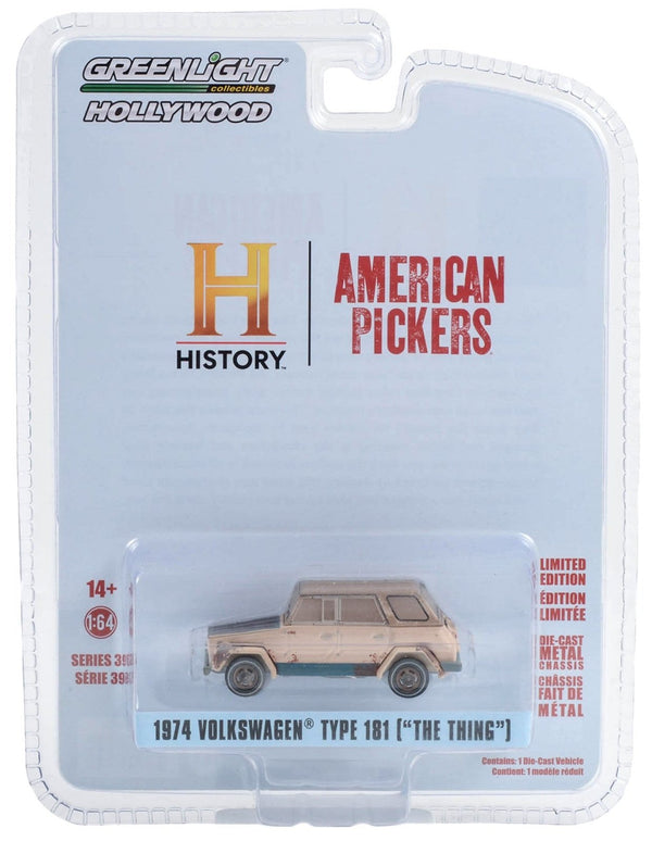 Hollywood 44990-D 1974 Volkswagen Thing (Type 181) American Pickers - Greenlight - AVS Diecast