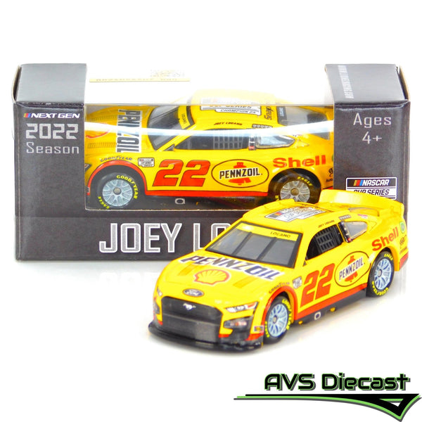 Joey Logano 2022 Shell-Pennzoil NASCAR Cup Series Champion 1:64 Nascar Diecast - Lionel Racing - AVS Diecast