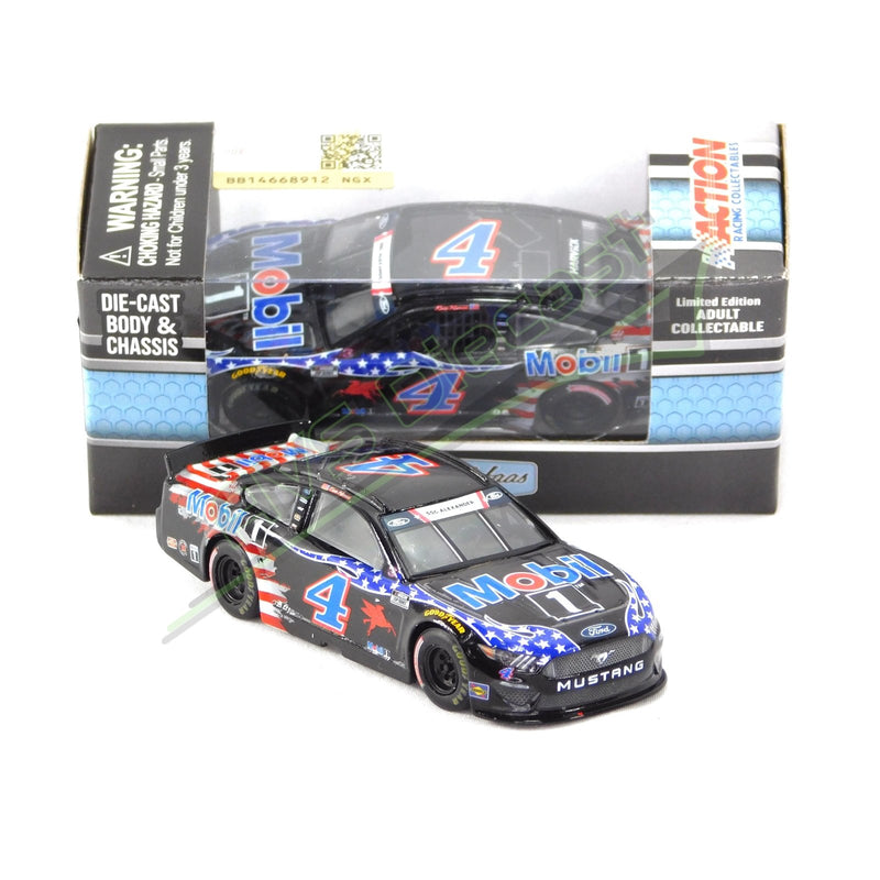 Kevin Harvick 2021 Mobil 1 Salutes 1:64 Nascar Diecast Chassis Rubber Tires - Lionel Racing - AVS Diecast