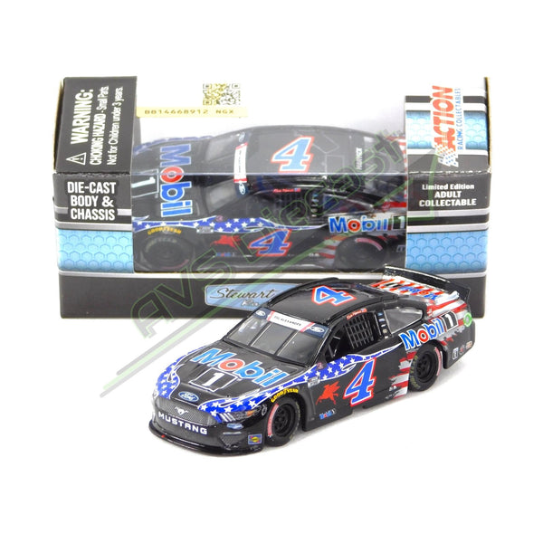 Kevin Harvick 2021 Mobil 1 Salutes 1:64 Nascar Diecast Chassis Rubber Tires - Lionel Racing - AVS Diecast