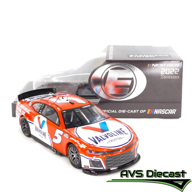 Kyle Larson 2022 Valvoline 1:24 Elite Nascar Diecast - Lionel Racing - AVS Diecast