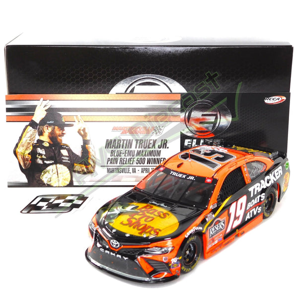 Martin Truex Jr 2021 Bass Pro Shops Martinsville Win 1:24 Elite Nascar Diecast - Lionel Racing - AVS Diecast