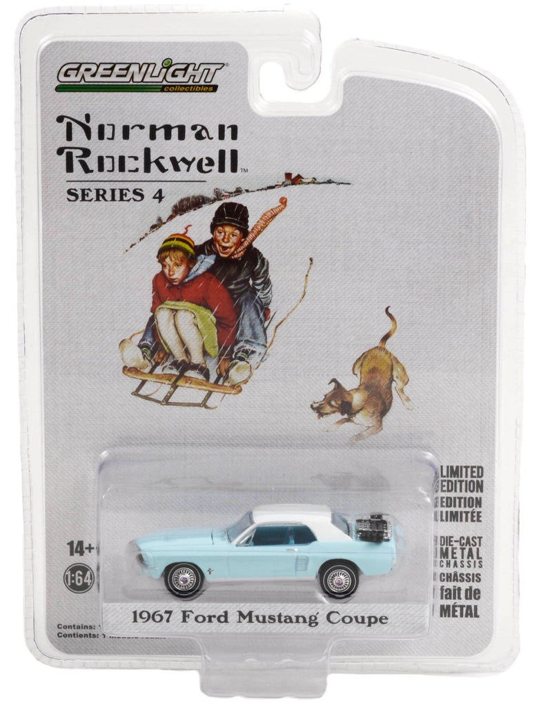Norman Rockwell 54060-D 1967 Ford Mustang Coupe - Greenlight - AVS Diecast
