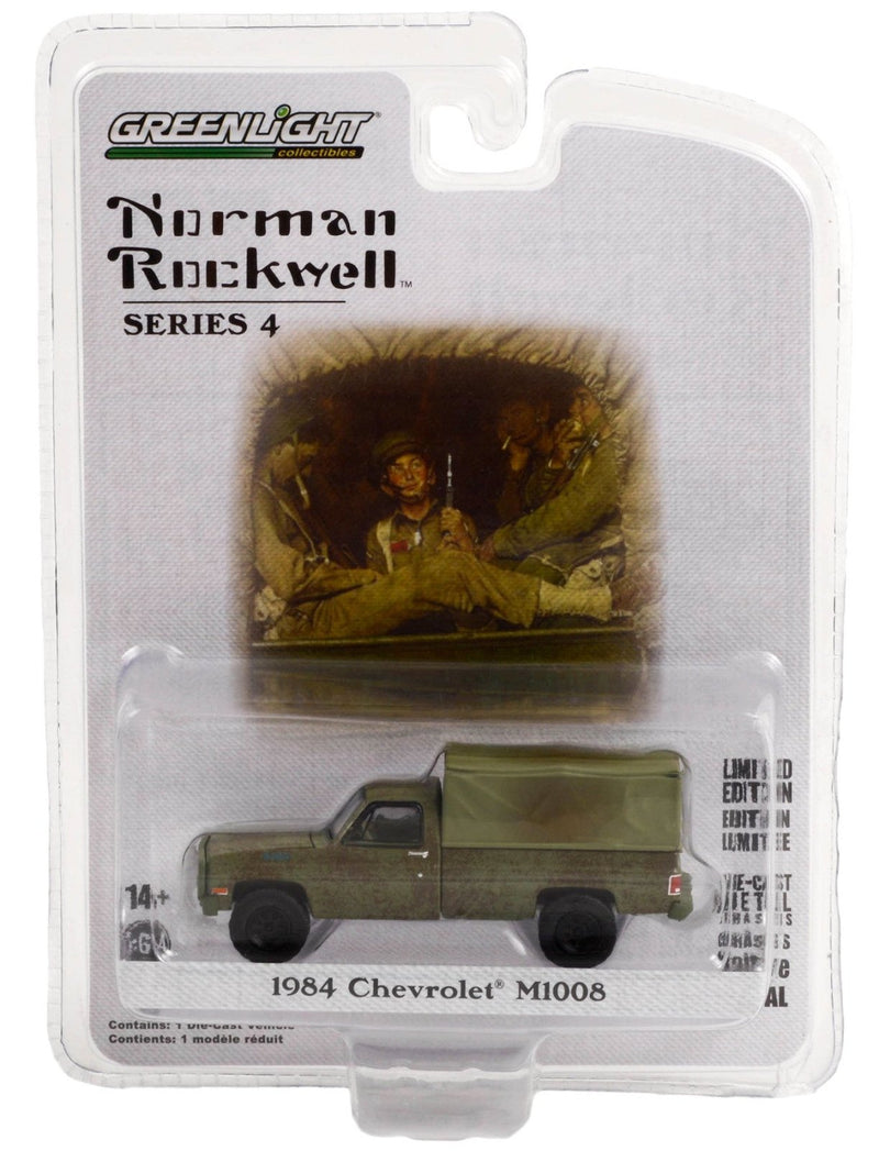 Norman Rockwell 54060-F 1984 Chevrolet M1008 - Greenlight - AVS Diecast