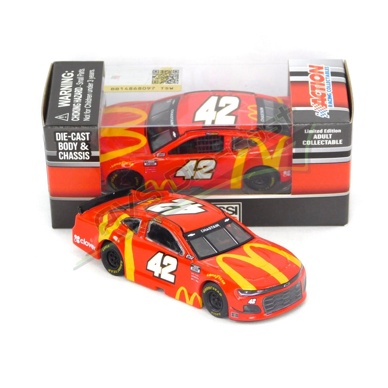 Ross Chastain 2021 McDonald's 1:64 Nascar Diecast Chassis Rubber Tires - Lionel Racing - AVS Diecast