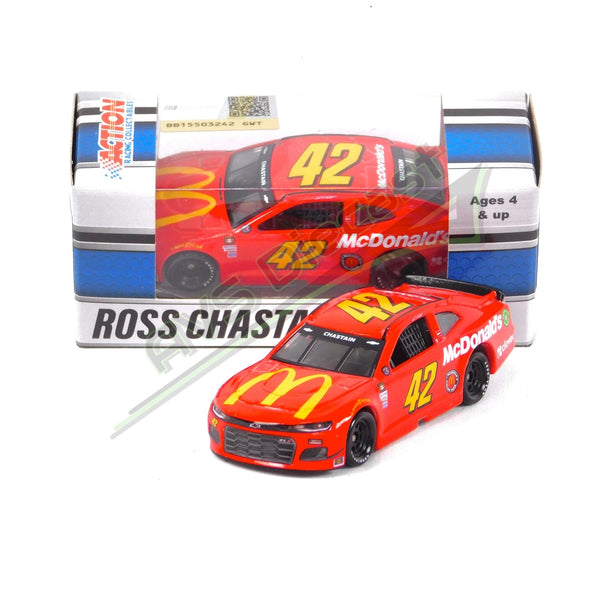 Ross Chastain 2021 McDonald's Darlington Throwback 1:64 Nascar Diecast - Lionel Racing - AVS Diecast