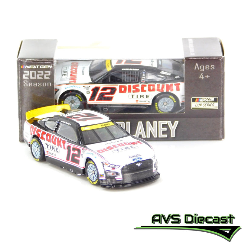 Ryan Blaney 2022 Discount Tire 1:64 Nascar Diecast - Lionel Racing - AVS Diecast