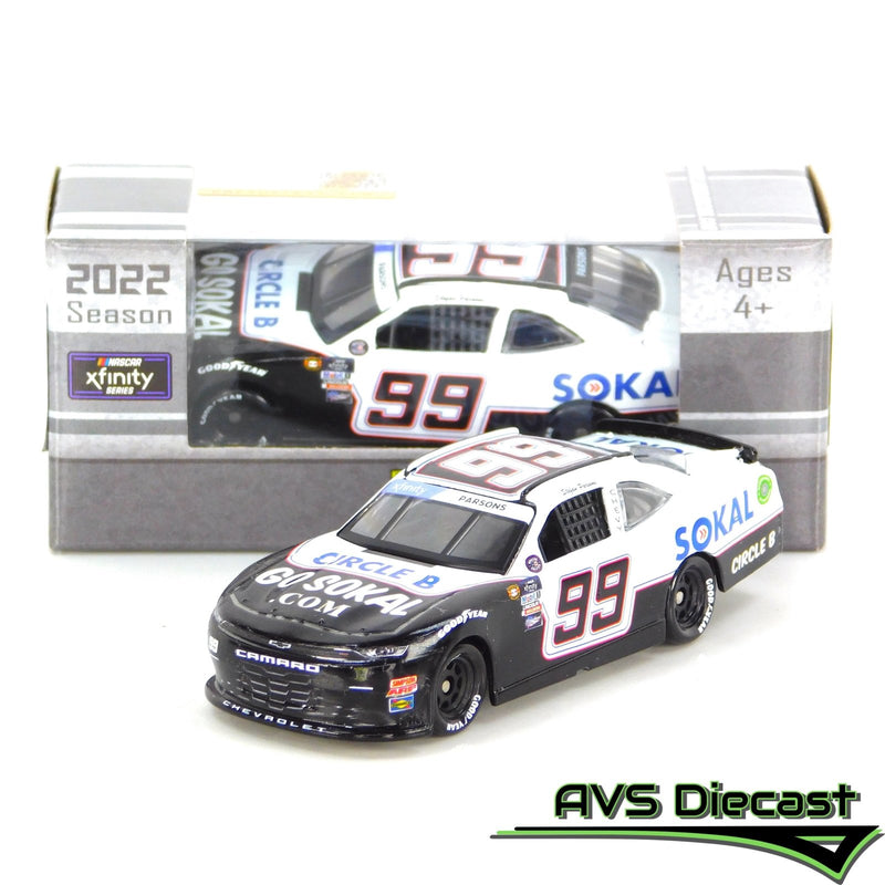 Stefan Parsons 2022 Circle B Diecast GoSocal.com Darlington Throwback 1:64 Nascar Diecast - Lionel Racing - AVS Diecast