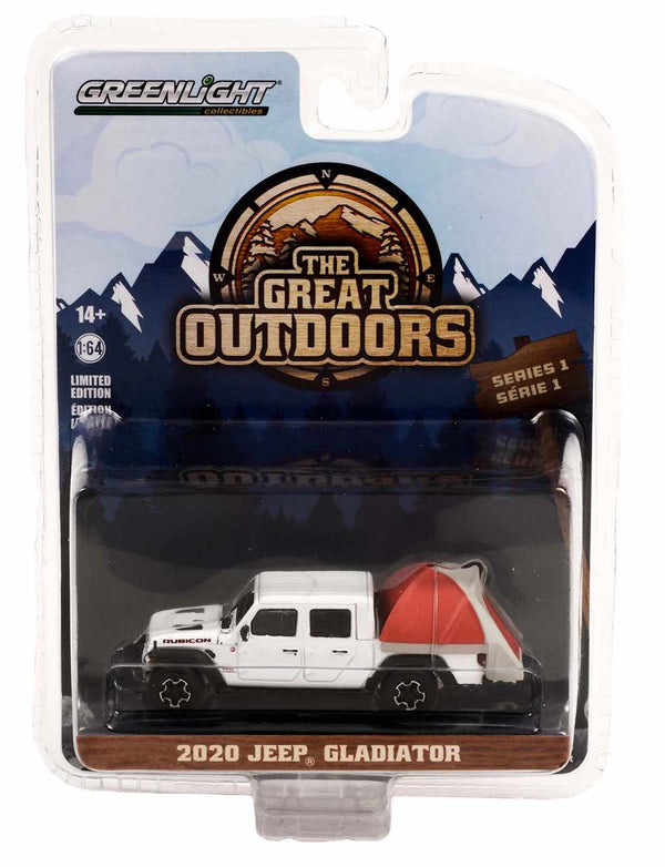 The Great Outdoors 38010-D 2020 Jeep Gladiator - Greenlight - AVS Diecast