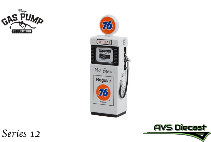 Vintage Gas Pumps 14120-B 1951 Wayne 505 Gas Pump - Greenlight - AVS Diecast